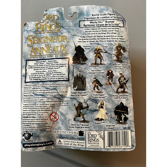 Lord of the Rings Battle Scale Figure Moria Orc Runner Armies Of Middle Earth - Picture 10 of 16
